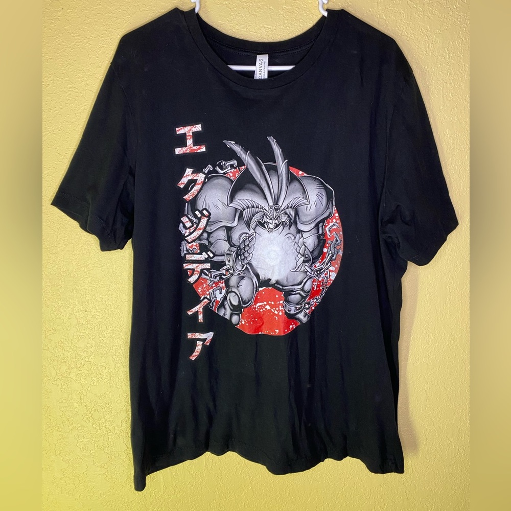 YUGIOH EXODIA THE FORBIDDEN ONE Men’s Black Logo Tee